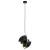 Lampa wisząca MOBILE czarna 38 cm - ST-8881 BLACK+BRASS - Step Into Design